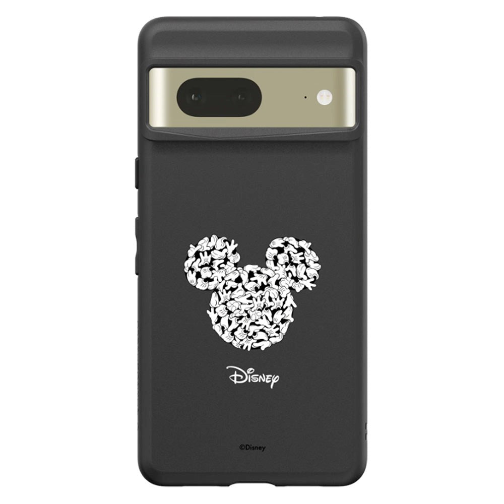 Google Pixel 7 RhinoShield SolidSuit Tåligt Skal med Mickey and Friends - Mickey Logo