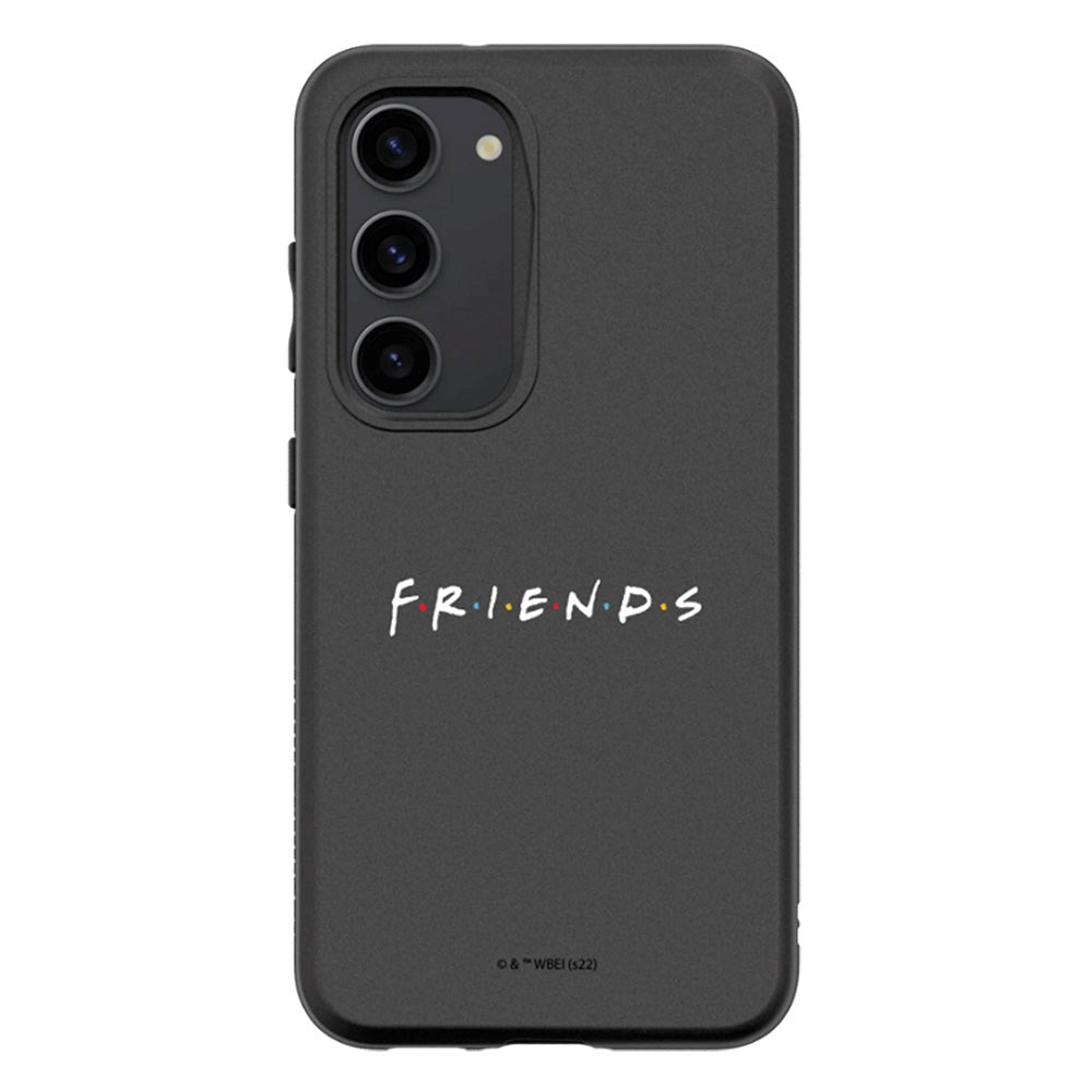 Samsung Galaxy S23 RhinoShield SolidSuit Tåligt Skal med Friends - White Friends Logo