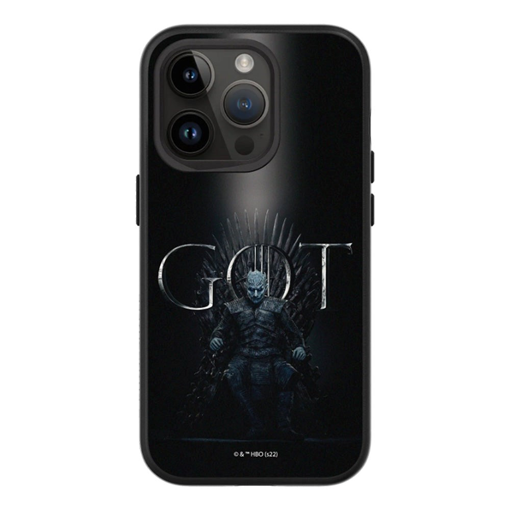 iPhone 14 Pro RhinoShield SolidSuit Tåligt Skal med Game of Thrones - White Walkers The Night King