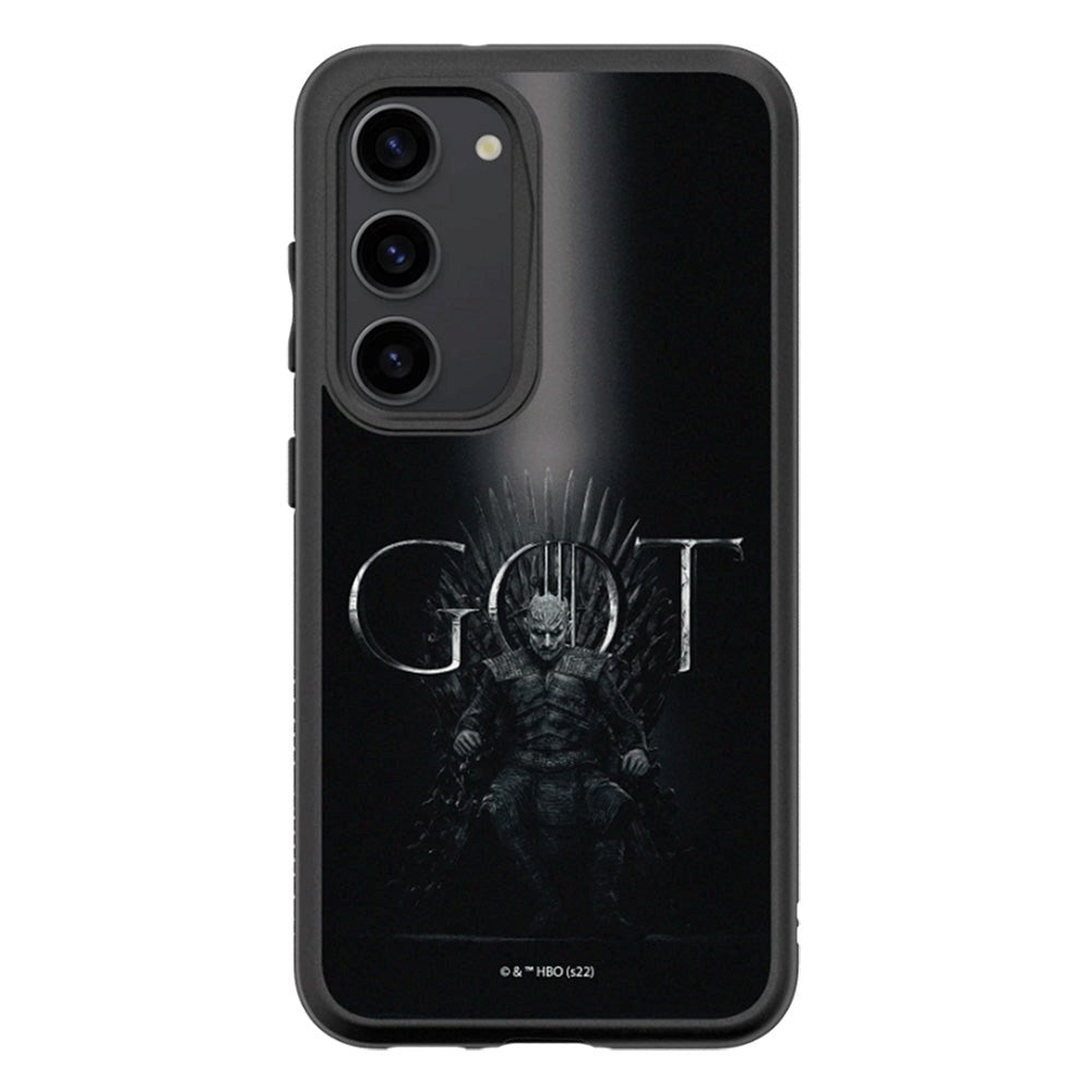 Samsung Galaxy S23 RhinoShield SolidSuit Tåligt Skal - Game of Thrones - White Walkers The Night King