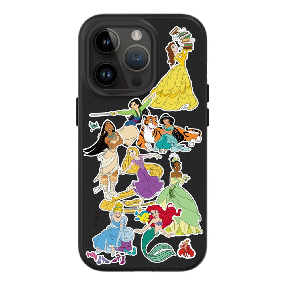 iPhone 14 Pro RhinoShield SolidSuit Tåligt Skal - Disney Princess - Princesses