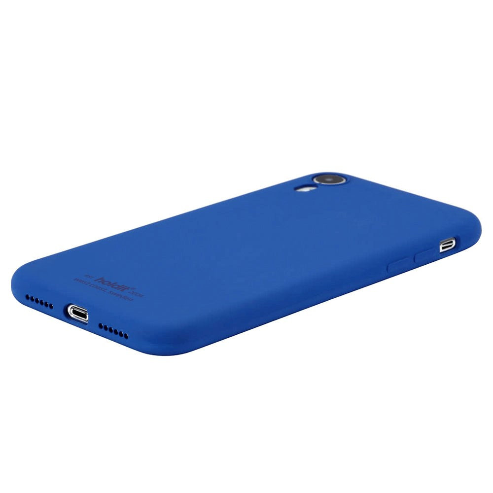 Holdit iPhone XR Soft Touch Soft Touch Skal Silikon - Royal Blue