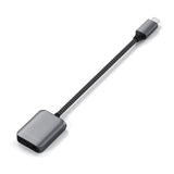 Satechi USB-C till Jack 3,5 mm & USB-C-adapter-Space Grey