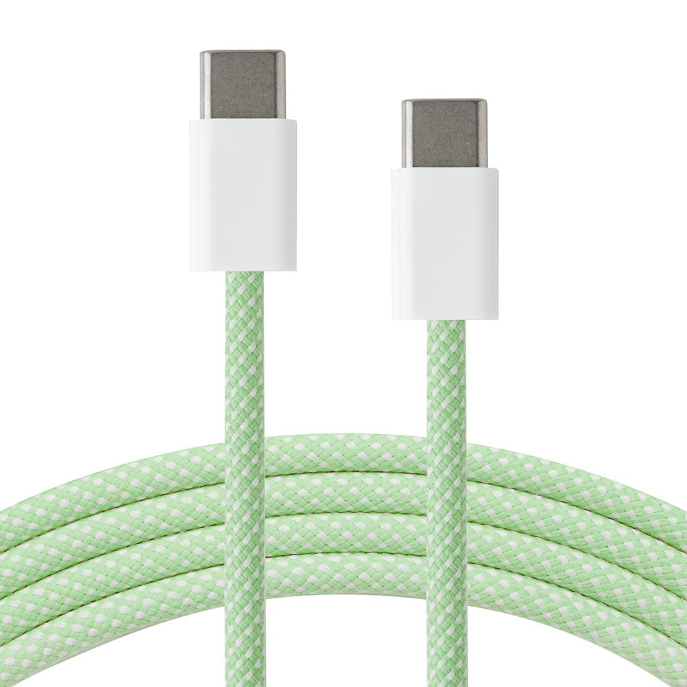 Xceed Braided USB-C till USB-C PD 60W - 1m - Grön