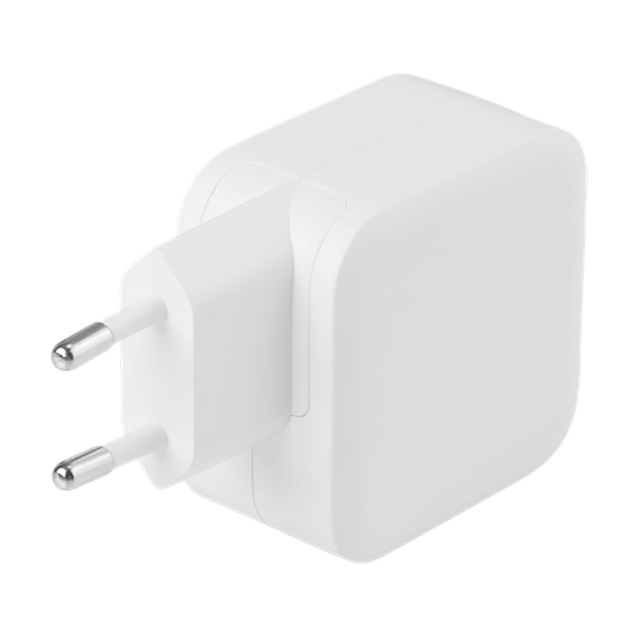 Deltaco PD 61W Väggladdare med USB-C - Vit