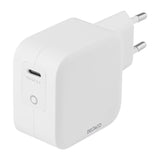 Deltaco PD 61W Väggladdare med USB-C - Vit