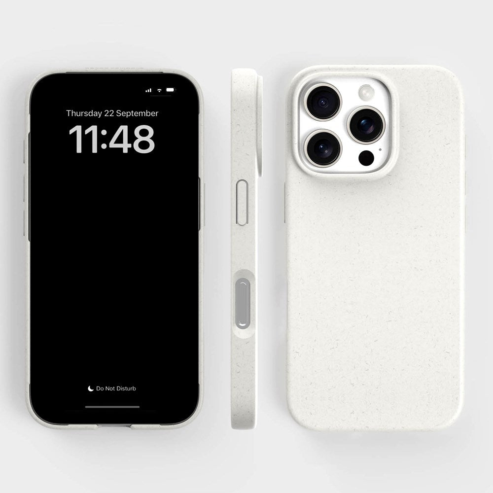 agood company iPhone 16 Pro PLNTPRTCT Skal - Vanilla White