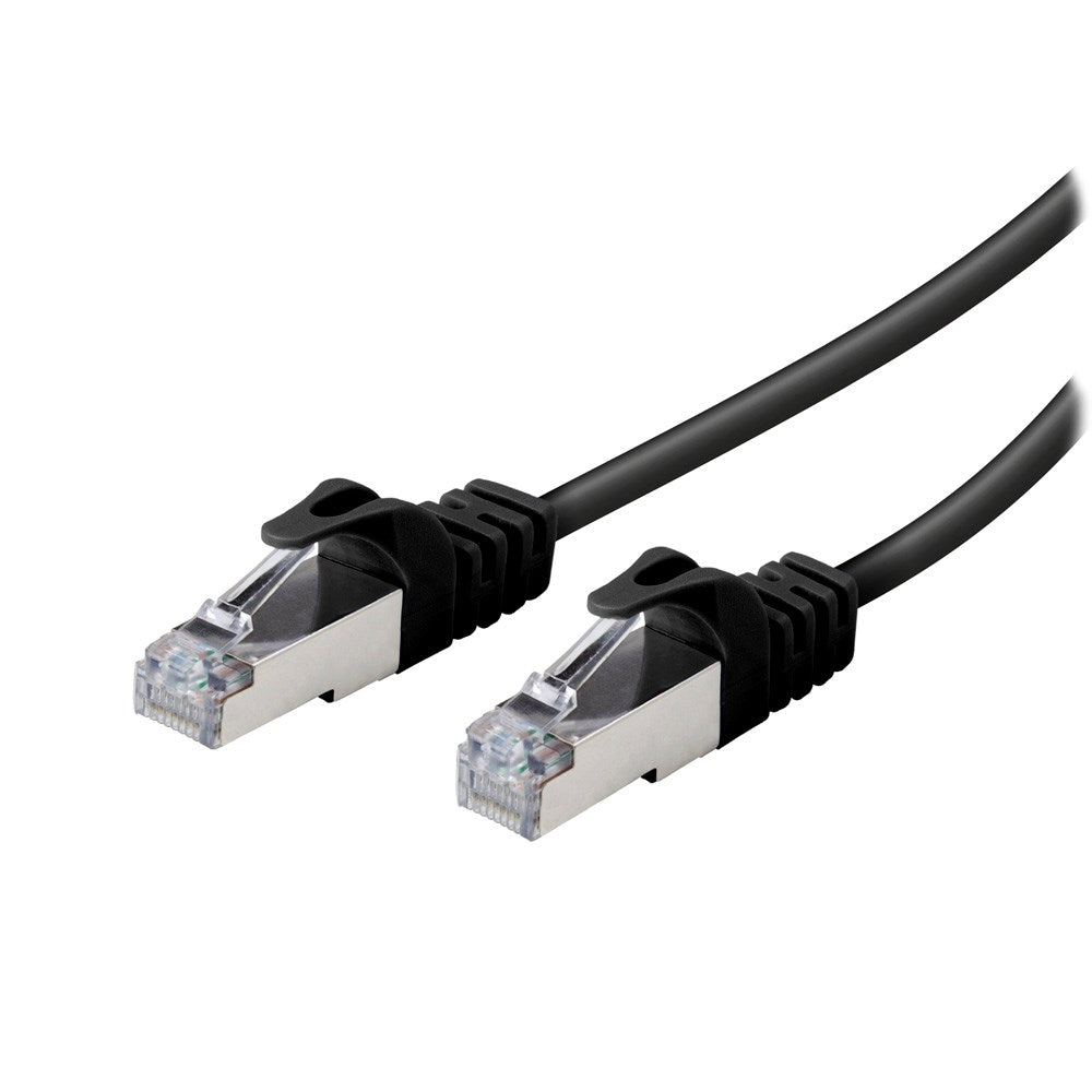 Nätverkskabel RJ45 Cat 8 M-M - 1,5m Svart