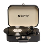 Denver VPL-130 Skivspelare med 2 x 10W Högtalare & Inspelningsprogramvara - Svart