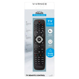 Vivanco Philips Fjärrkontroll för TV - Svart