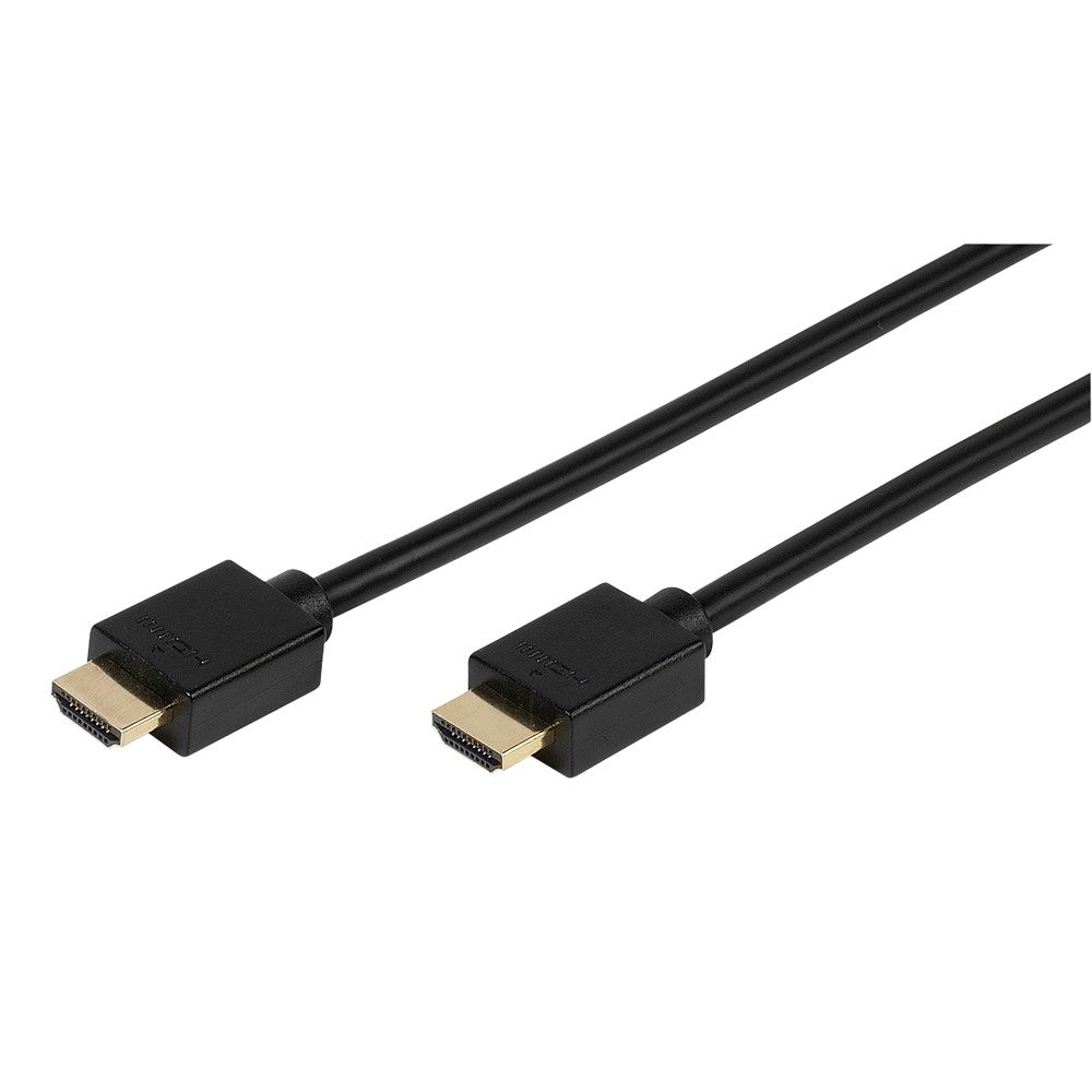 Vivanco HDMI 2.0-Kabel (Hane till Hane) 4K / 60Hz - 2m - Svart
