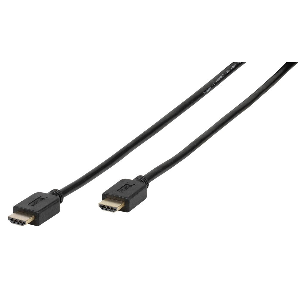 Vivanco HDMI 1.4-Kabel (Hane till Hane) 4K / 24Hz - 2.5m - Svart