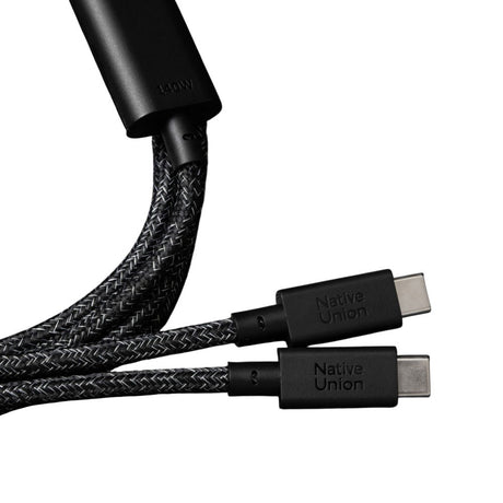 Native Union 2-i-1 USB-C till USB-C Kabel 140W - 2m - Cosmos