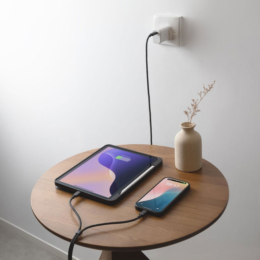 Native Union 2-i-1 USB-C till USB-C Kabel 140W - 2m - Cosmos