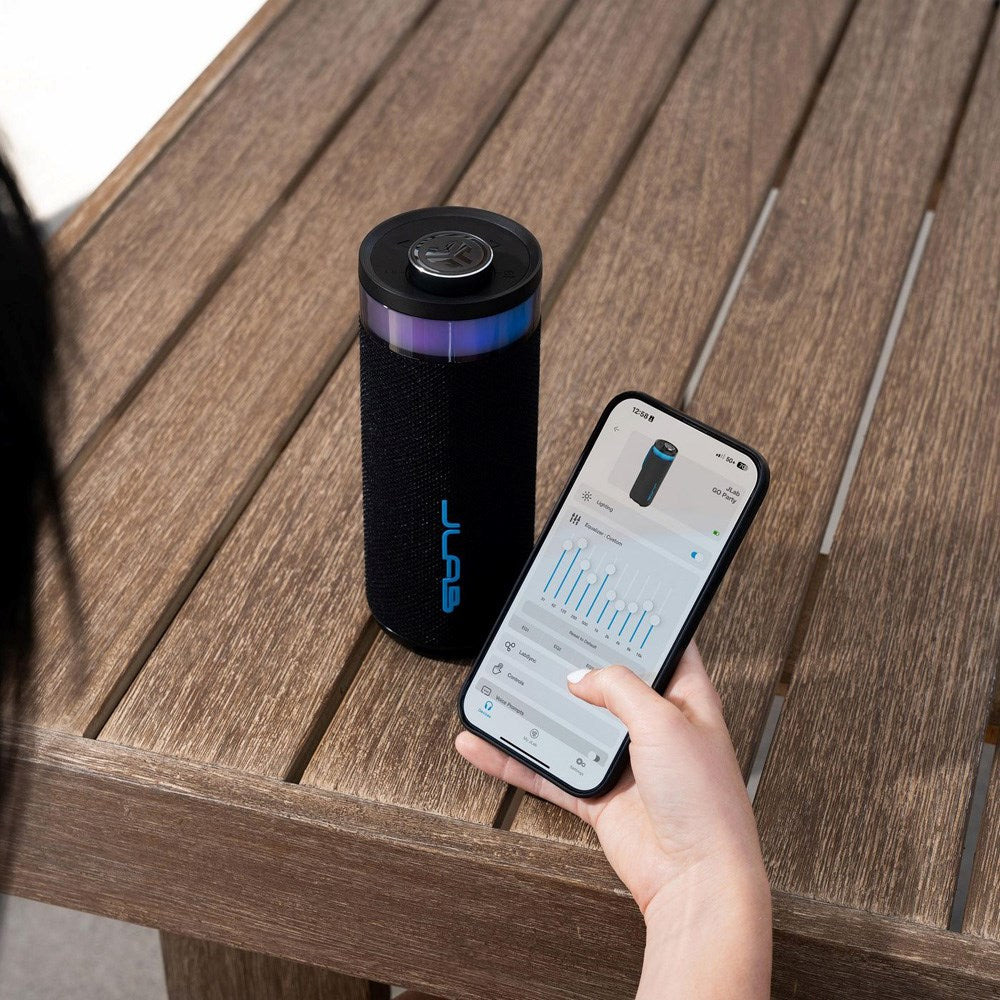 JLab Go Bluetooth Högtalare med Ljus - Svart