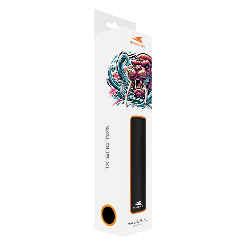 Baracuda WALRUS XL Gaming Musmatta - 800 x 400 mm - Svart