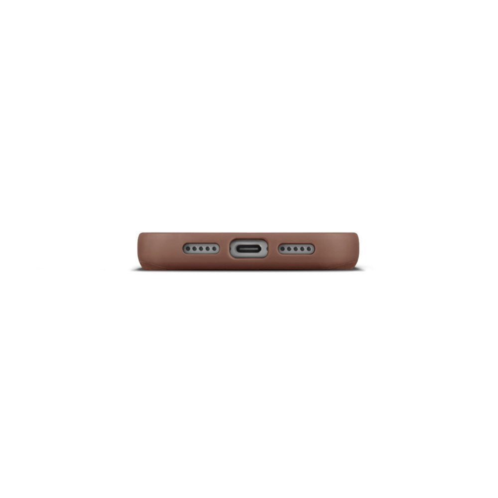 iPhone 18 Pro Max WOOLNUT Äkta Läder Skal - MagSafe Kompatibelt - Brun