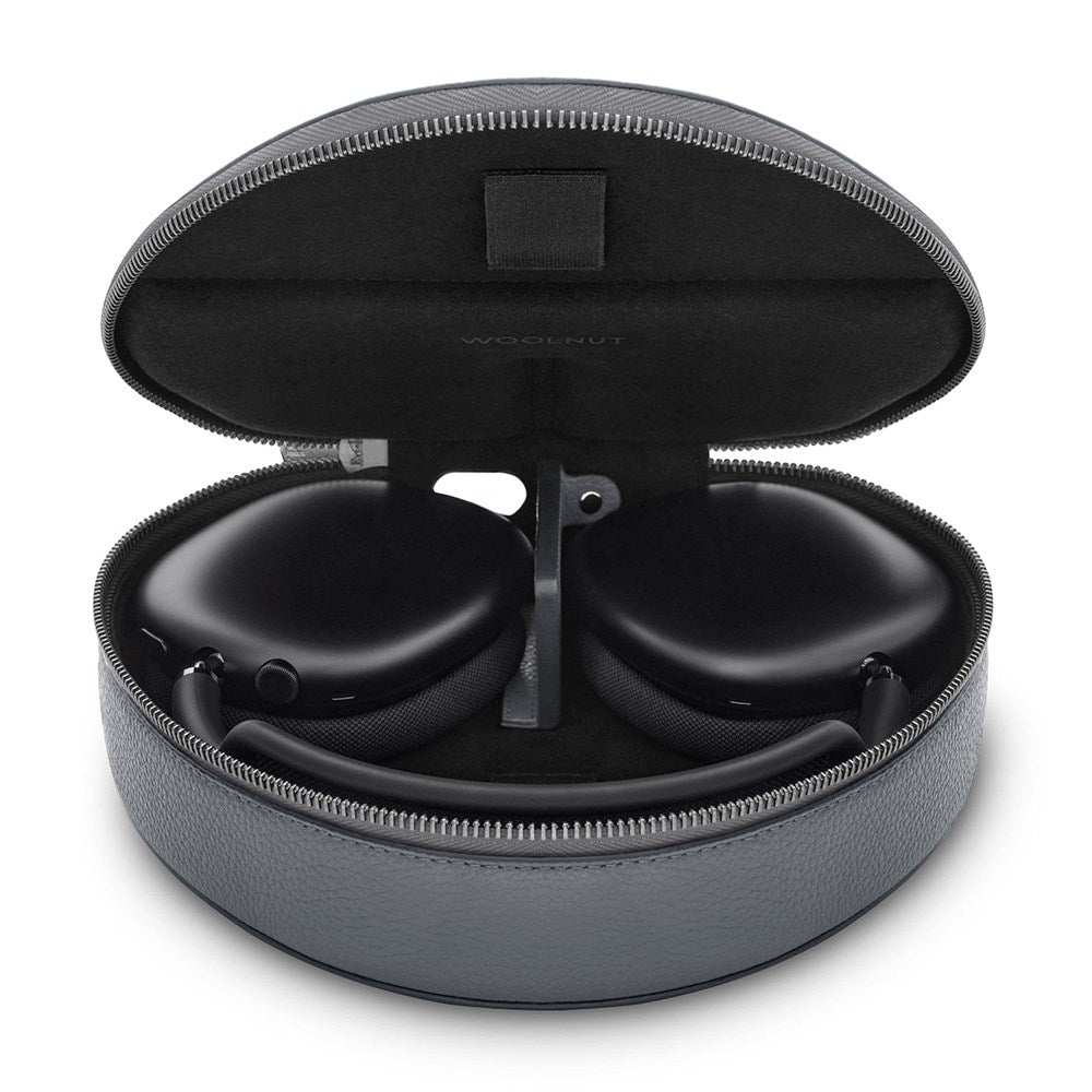 Woolnut AirPods Max Äkta Läder Fodral - Grå
