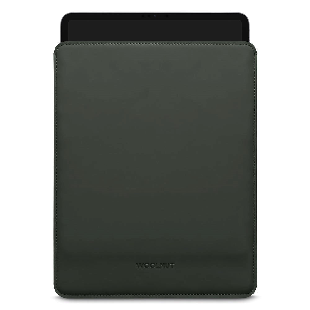 Woolnut Konstläder Sleeve för iPad / Tablet (250 x 180mm) - Grön