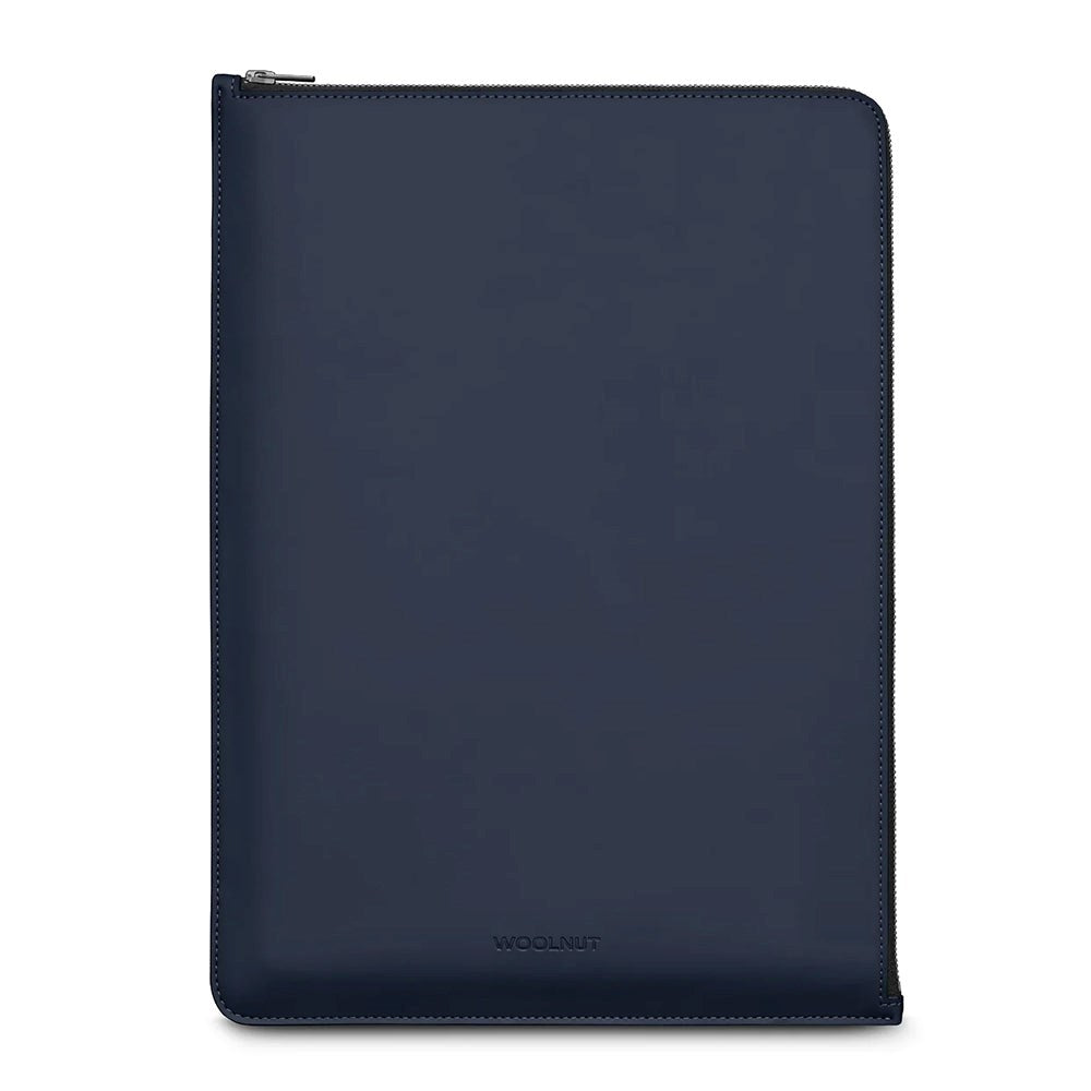 Woolnut Coated Folio Konstläder Sleeve för MacBook / Laptop 13" / 14" (315 x 230mm) - Blå