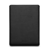 Woolnut MacBook Pro 14" M5 / M4 / M3 / M2 / M1 (2025 / 2021) Äkta Läder Folio Sleeve - 24.5 x 33 cm - Svart