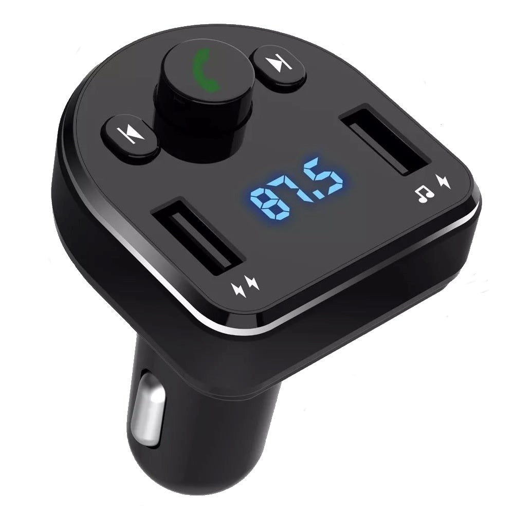 XO BCC01 Bluetooth FM-Transmitter & Billaddar 15W - Svart