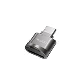 Yesido MicroSD Kortläsar Adapter m. USB-C – Grå